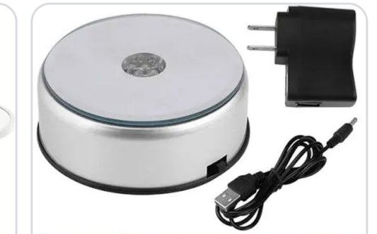 7 LED Light Stand Turntable